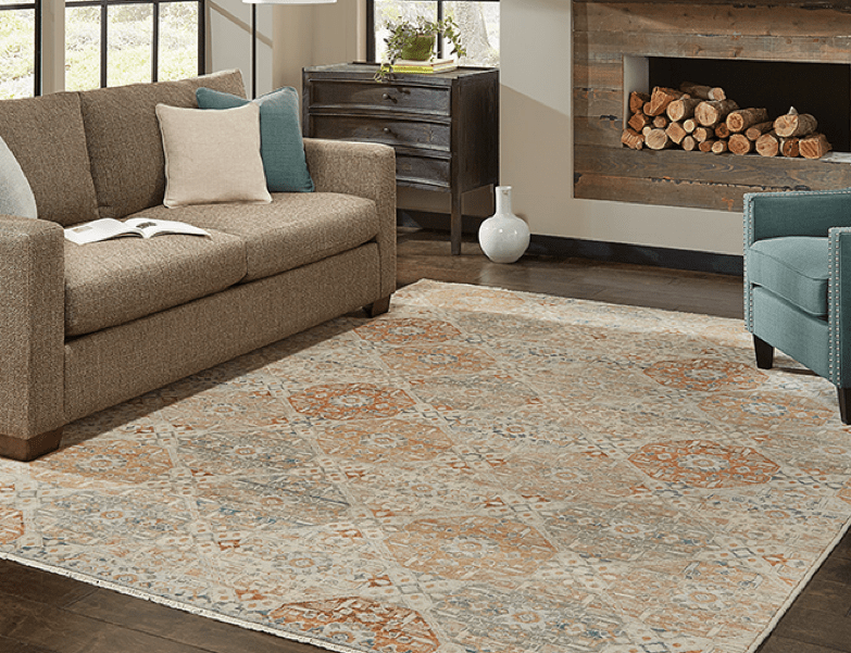 area rug in home | Endwell Rug & Floor | Endicott and Oneonta, NY
