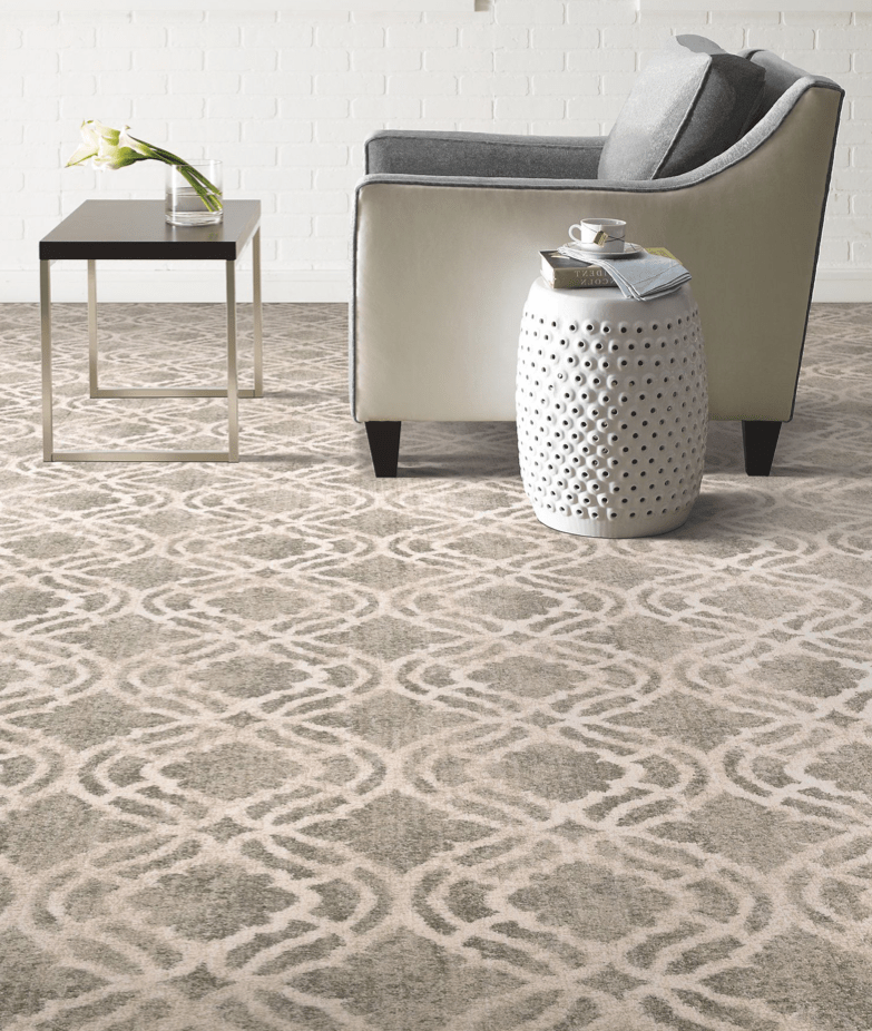 patterned carpet in home | Endwell Rug & Floor | Endicott and Oneonta, NY