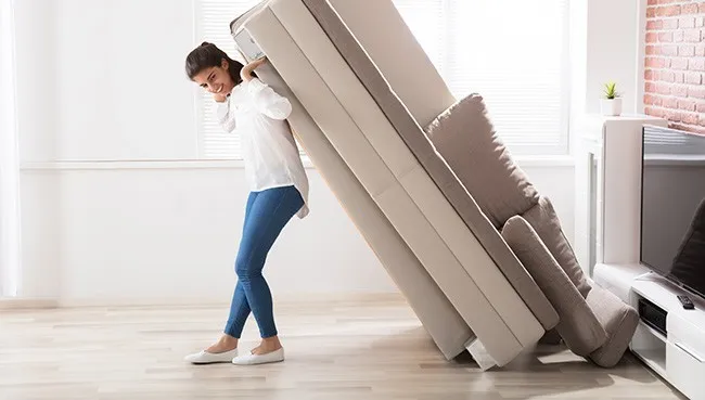 Moving sofa | Endwell Rug & Floor