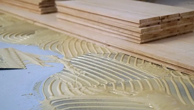 Hardwood installation | Endwell Rug & Floor