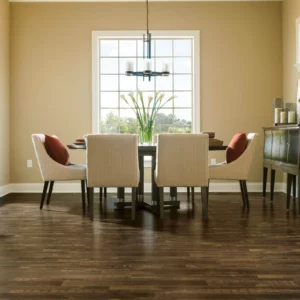 Dinning room Hardwood flooring | Endwell Rug & Floor